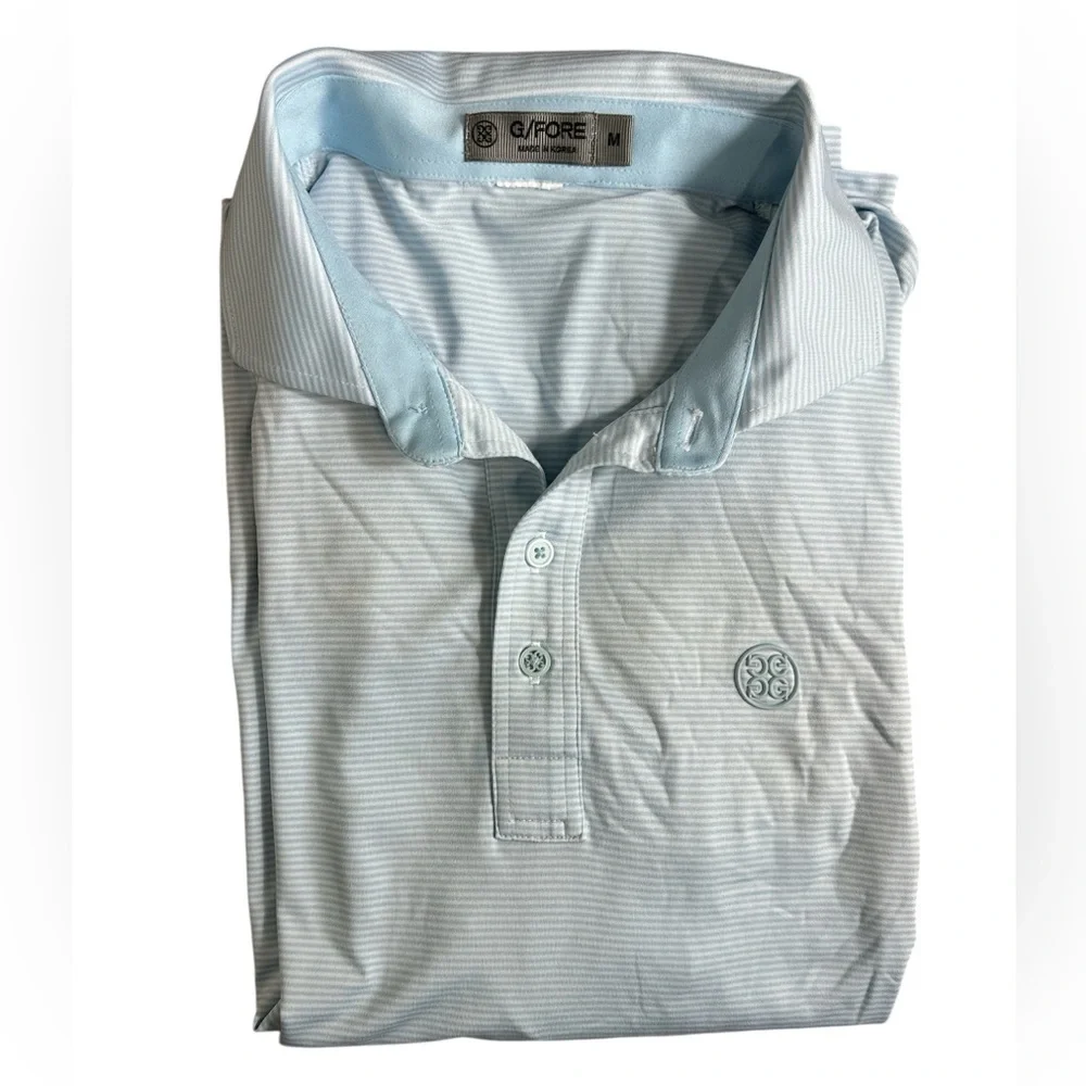 G Fore Striped Polo Golf